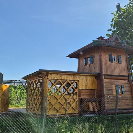 Unique Wooden Holiday House In Nature Lukovica pri Domzalah Exterior photo
