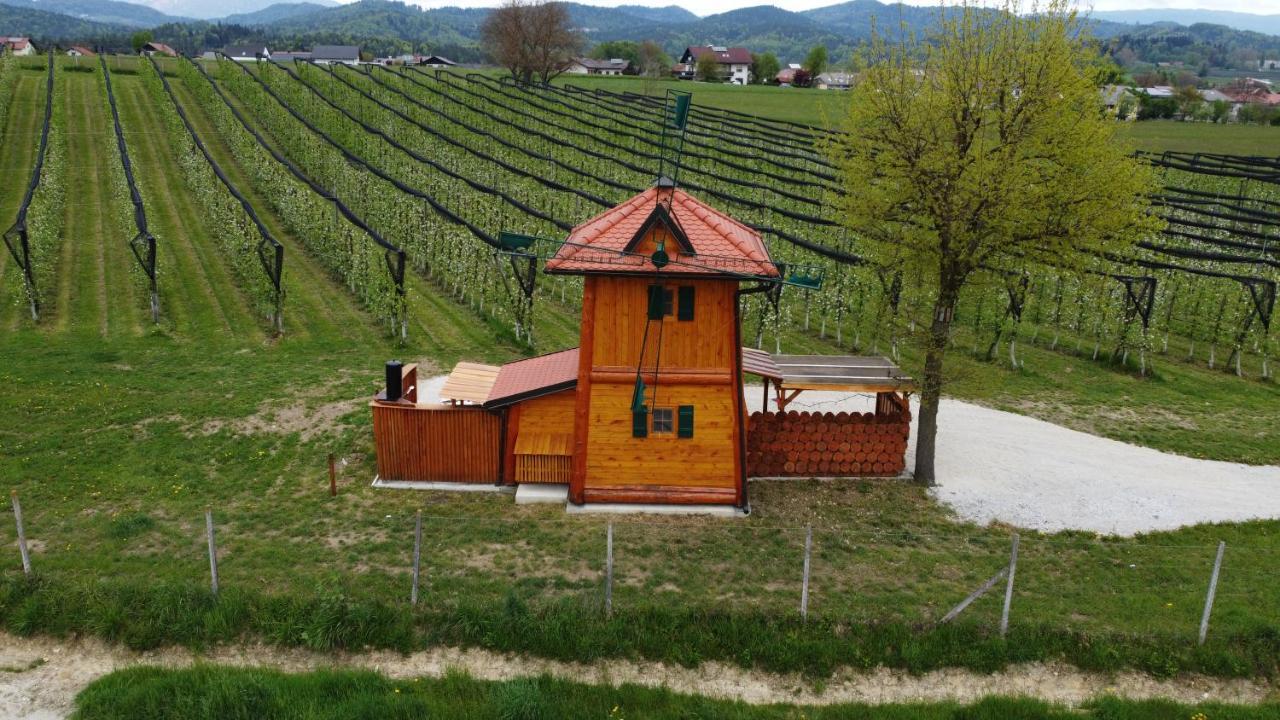 Unique Wooden Holiday House In Nature Lukovica pri Domzalah Exterior photo