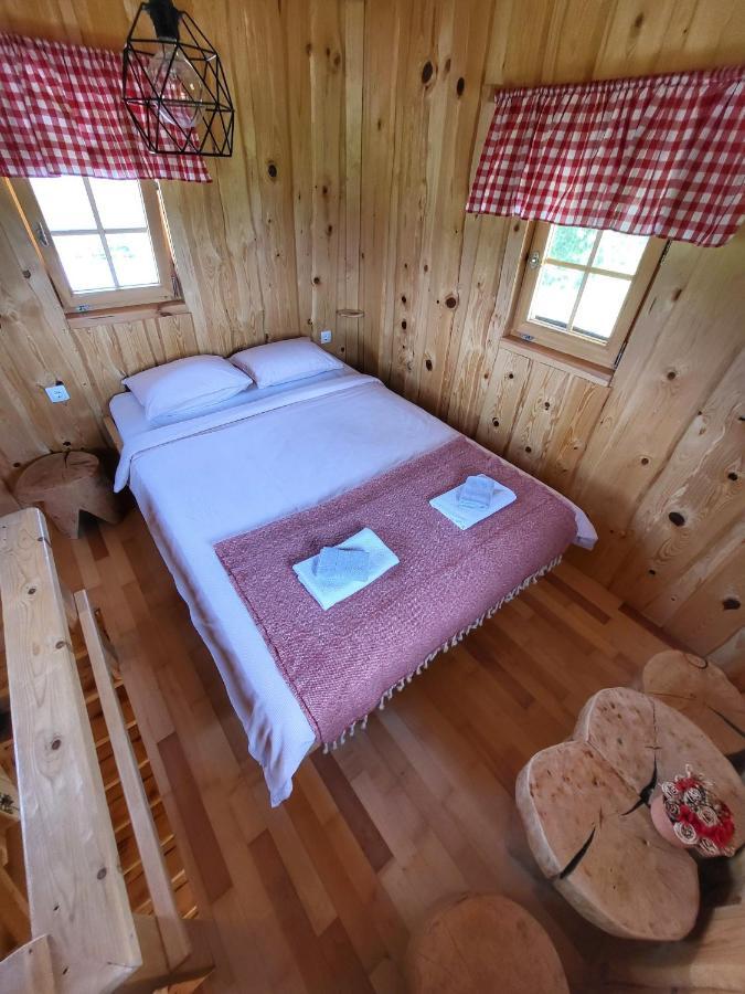 Unique Wooden Holiday House In Nature Lukovica pri Domzalah Exterior photo