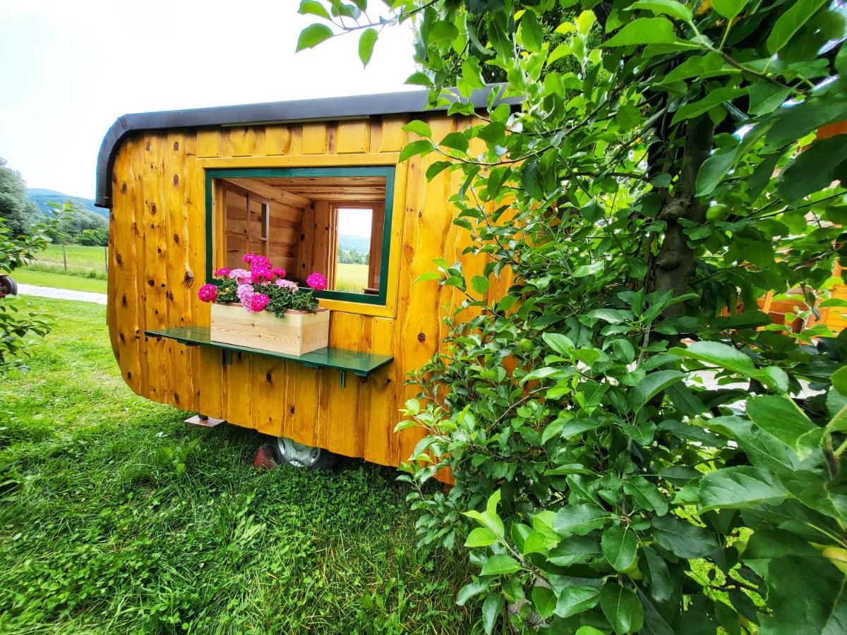 Unique Wooden Holiday House In Nature Lukovica pri Domzalah Exterior photo
