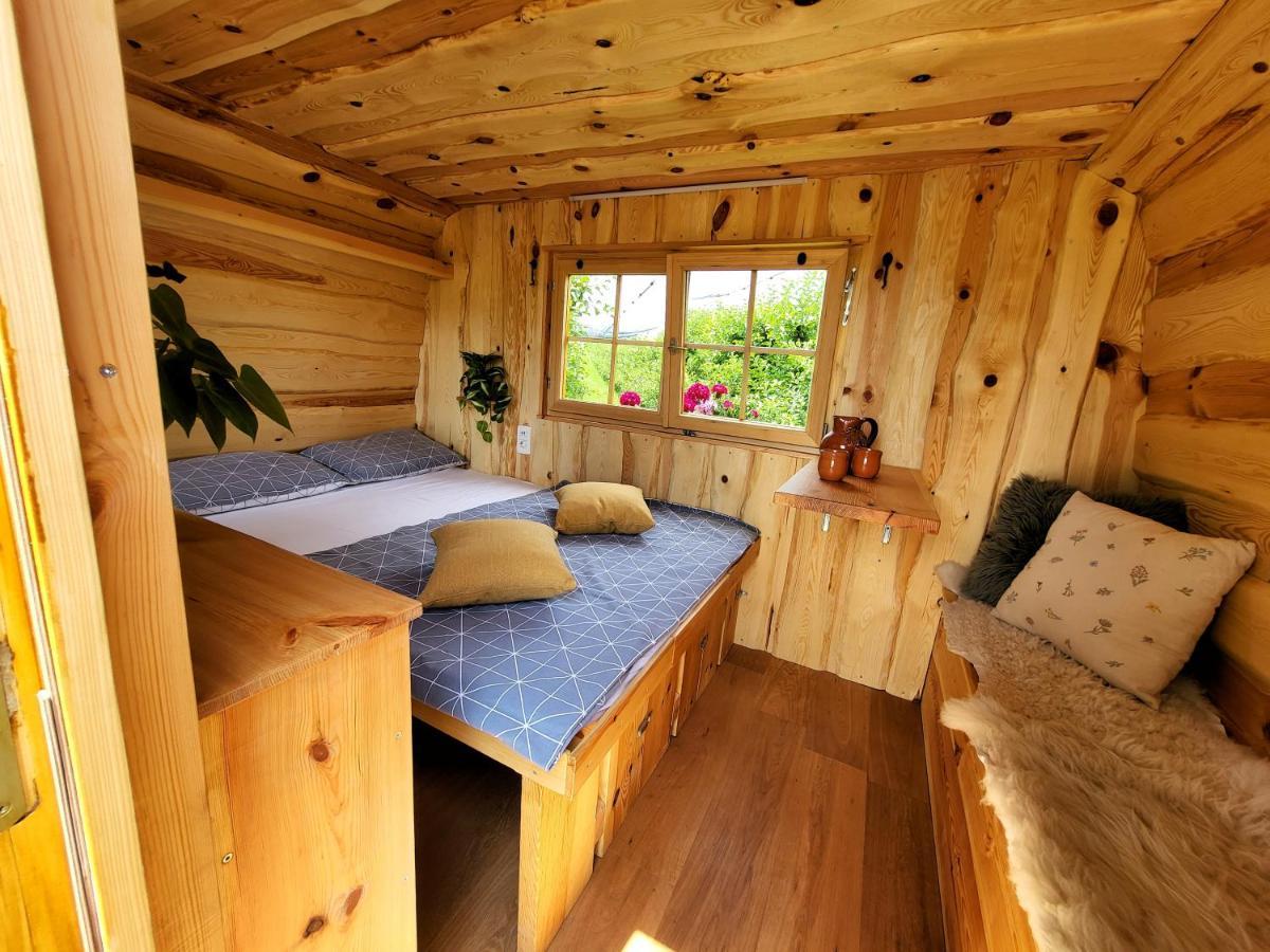 Unique Wooden Holiday House In Nature Lukovica pri Domzalah Exterior photo