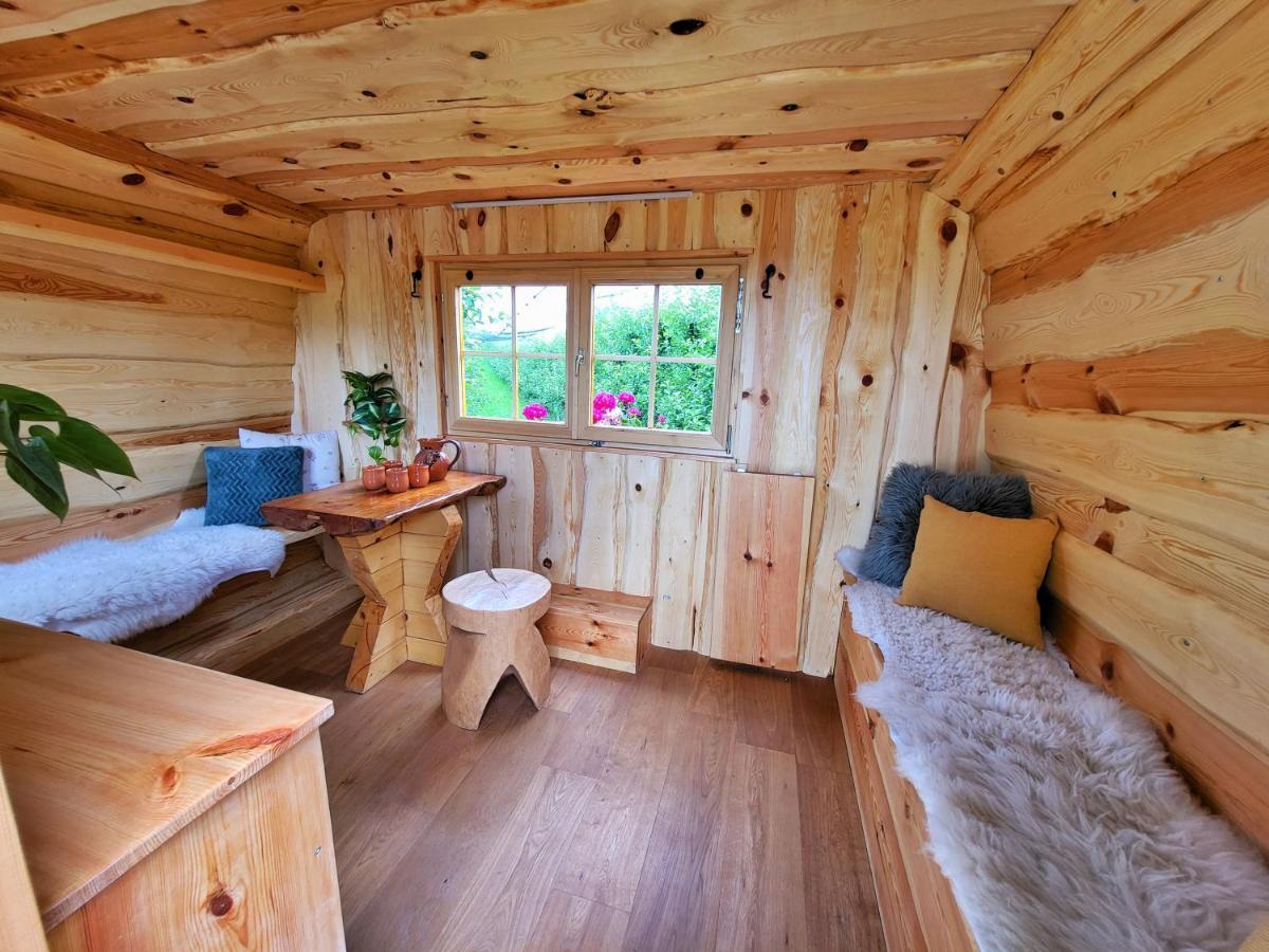 Unique Wooden Holiday House In Nature Lukovica pri Domzalah Exterior photo
