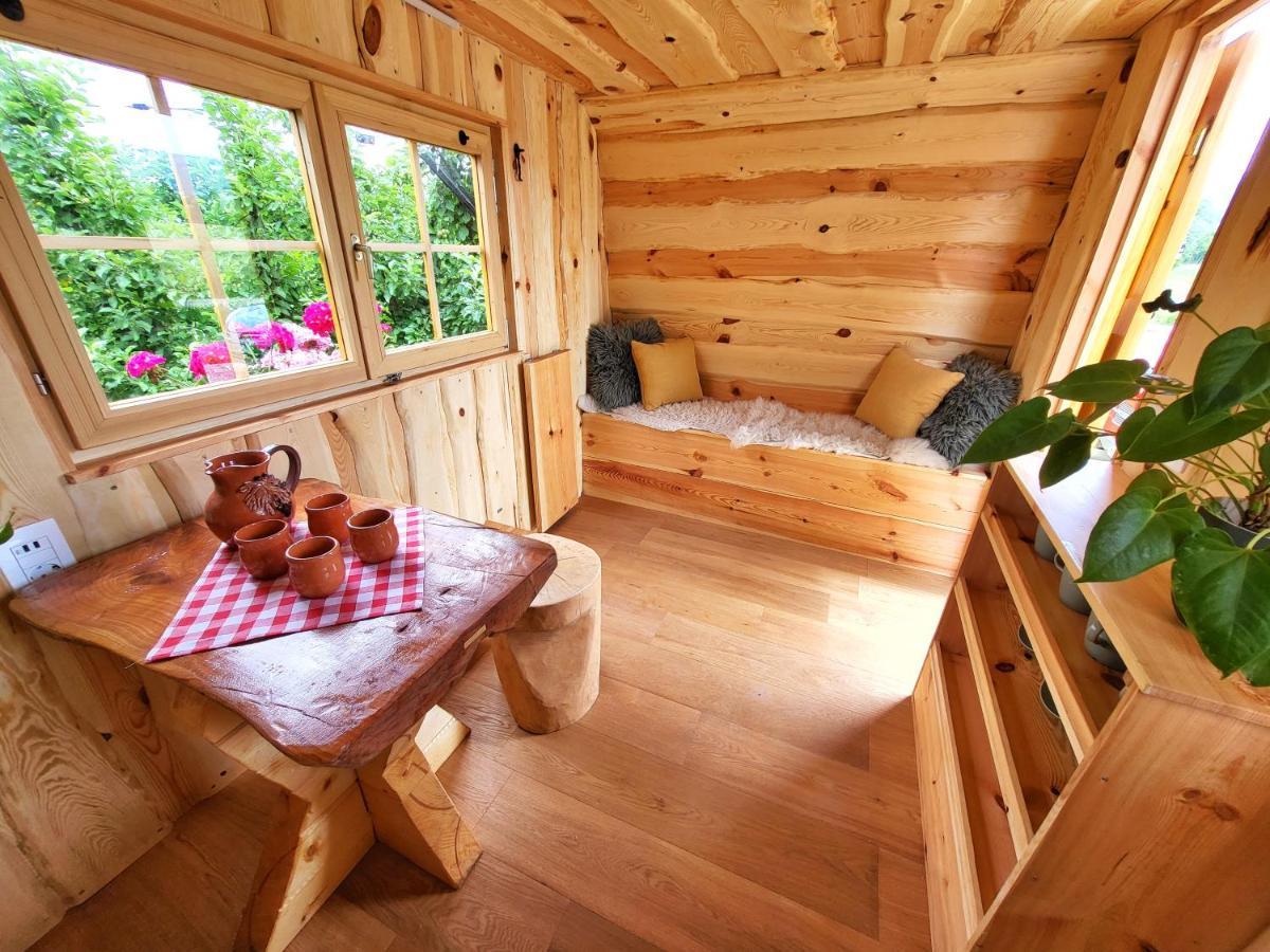 Unique Wooden Holiday House In Nature Lukovica pri Domzalah Exterior photo
