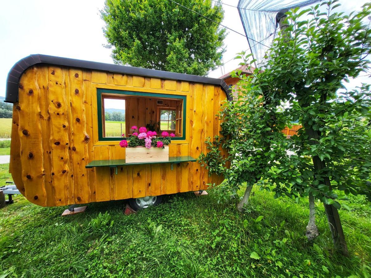 Unique Wooden Holiday House In Nature Lukovica pri Domzalah Exterior photo