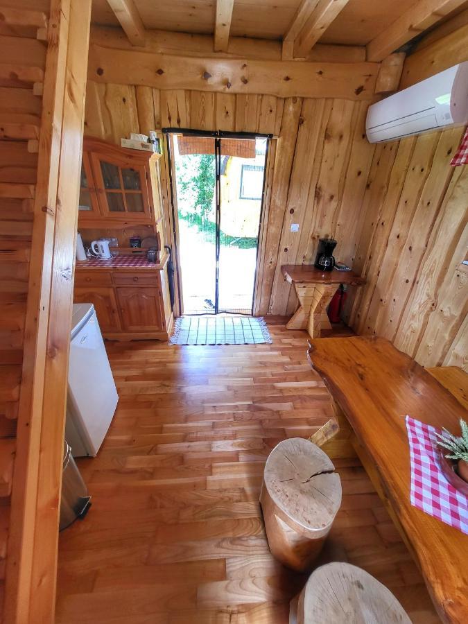 Unique Wooden Holiday House In Nature Lukovica pri Domzalah Exterior photo