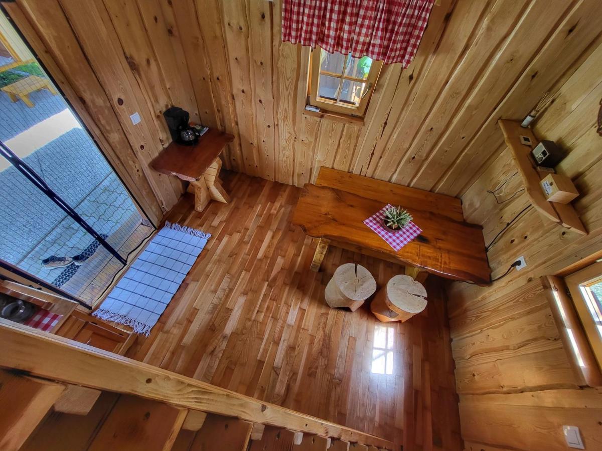 Unique Wooden Holiday House In Nature Lukovica pri Domzalah Exterior photo