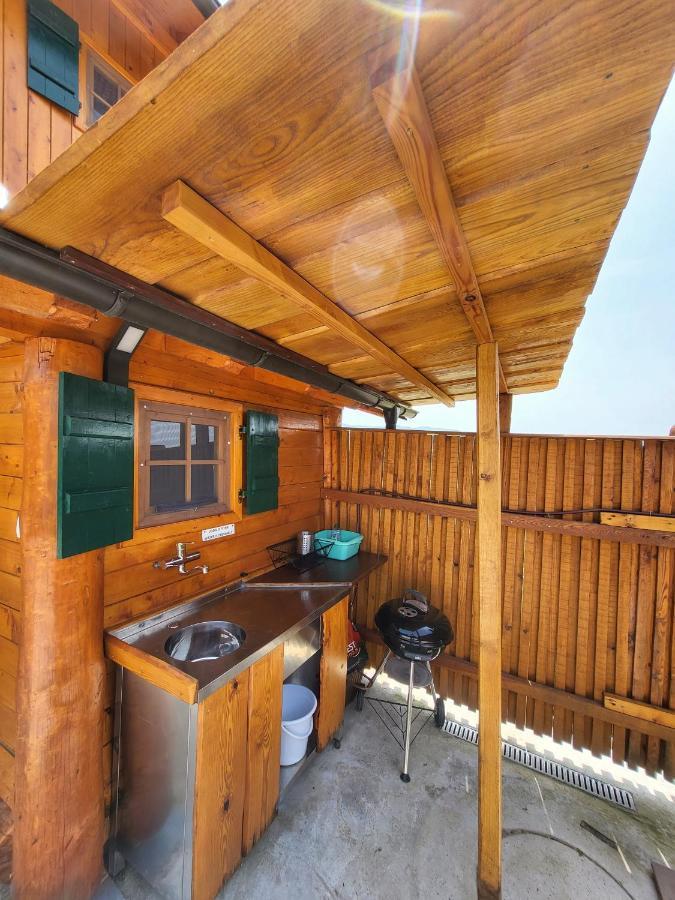 Unique Wooden Holiday House In Nature Lukovica pri Domzalah Exterior photo