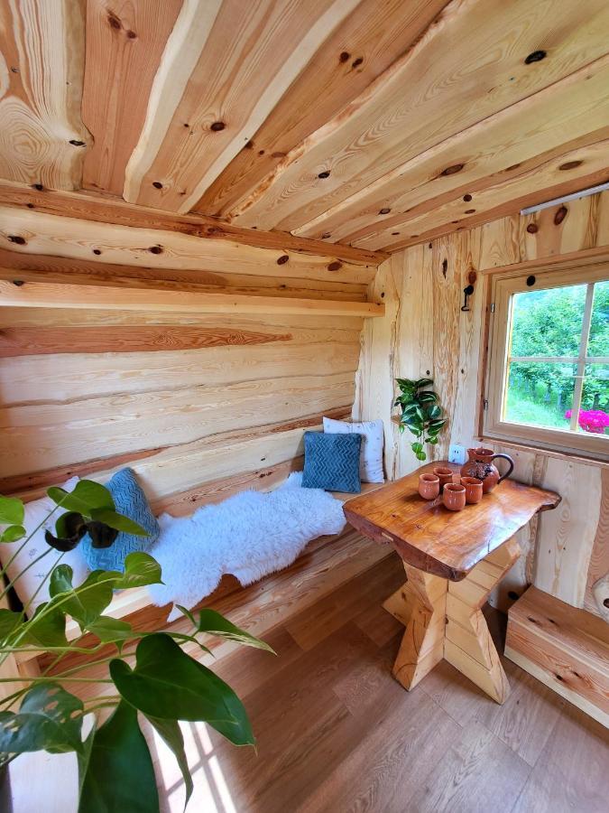 Unique Wooden Holiday House In Nature Lukovica pri Domzalah Exterior photo