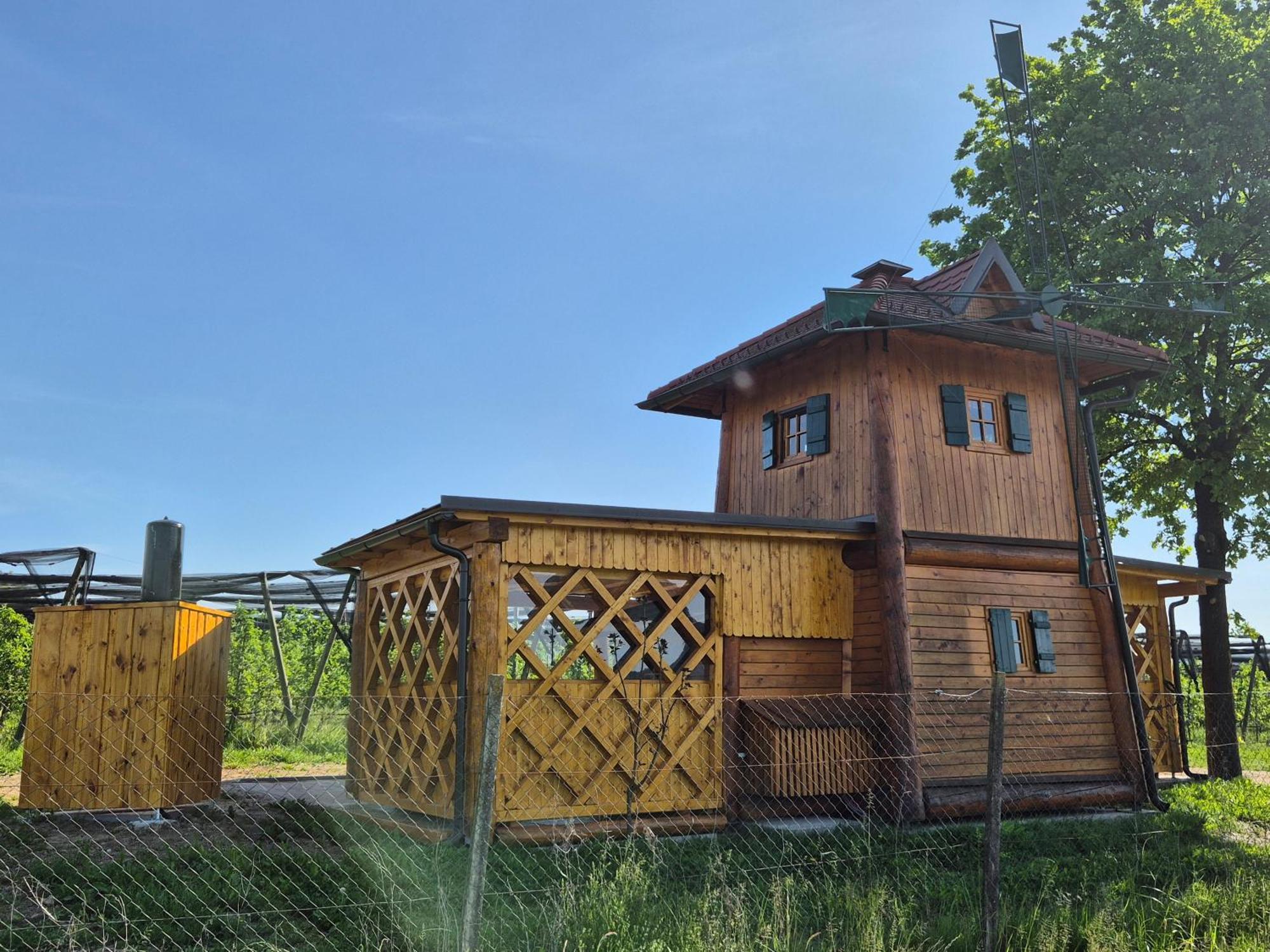 Unique Wooden Holiday House In Nature Lukovica pri Domzalah Exterior photo