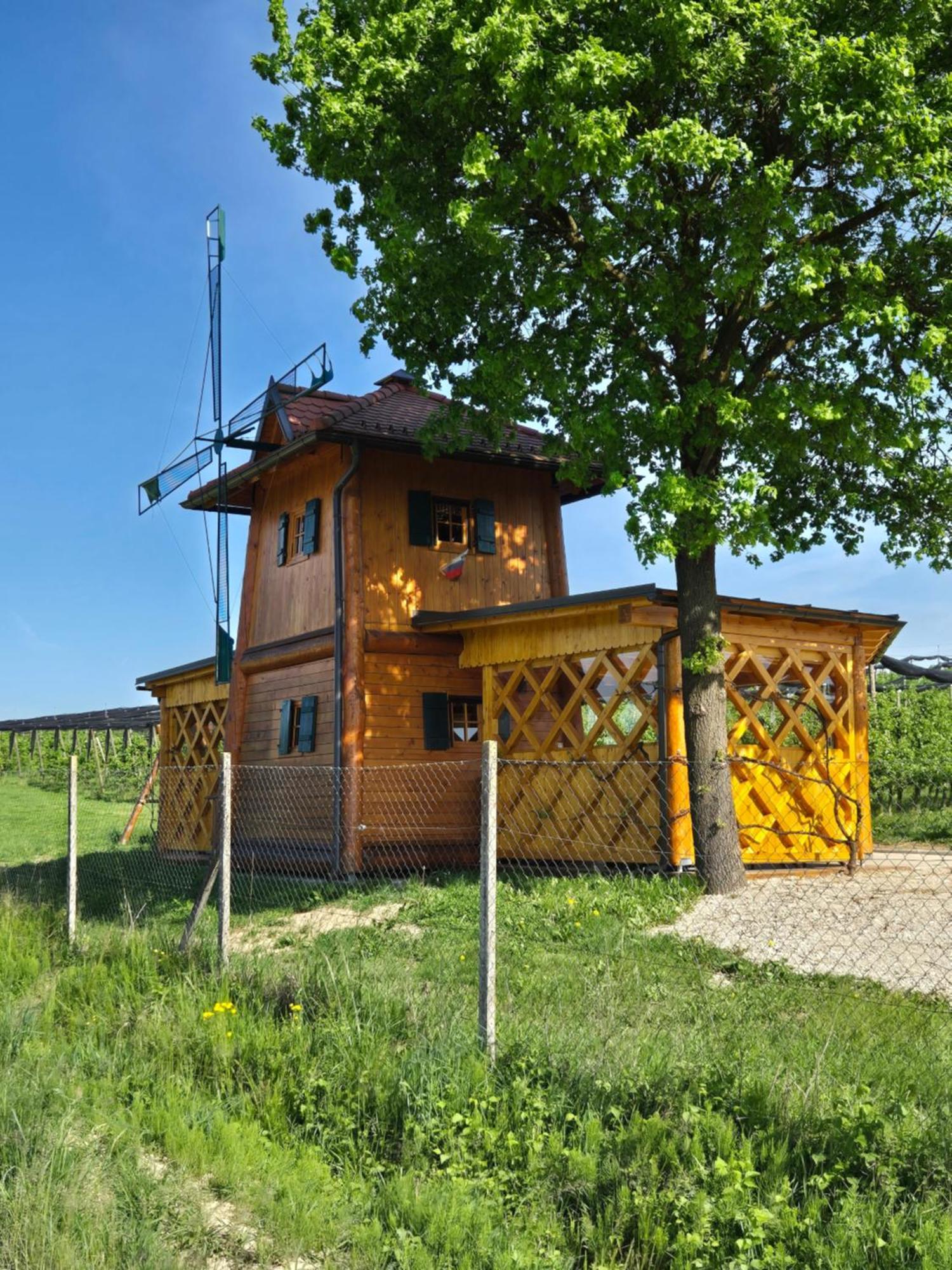 Unique Wooden Holiday House In Nature Lukovica pri Domzalah Exterior photo